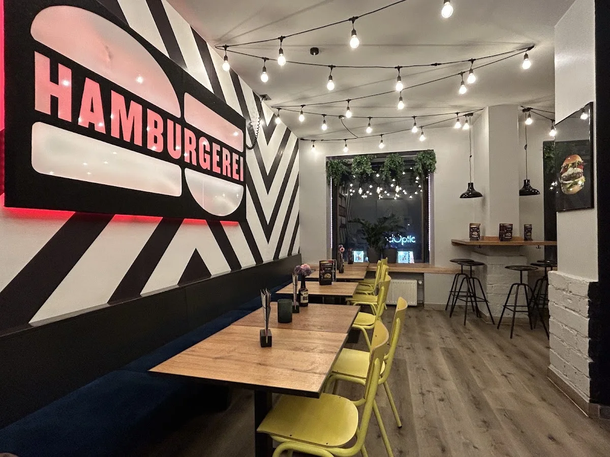 Hamburgerei EINS (Maxvorstadt) – Atmosphäre in München, Bayern
