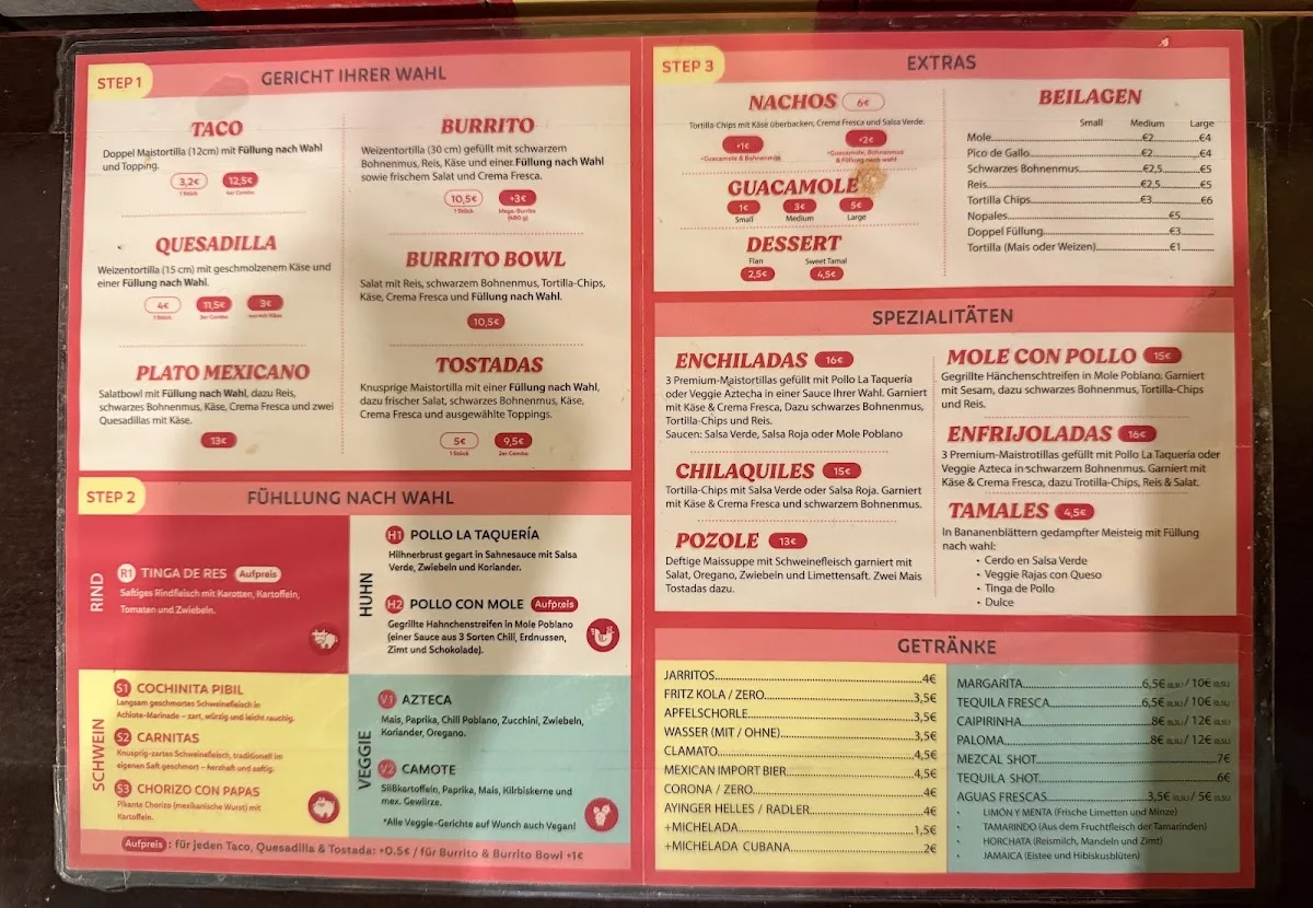 La Taquería by Cometa – Speisekarte in München, Bayern