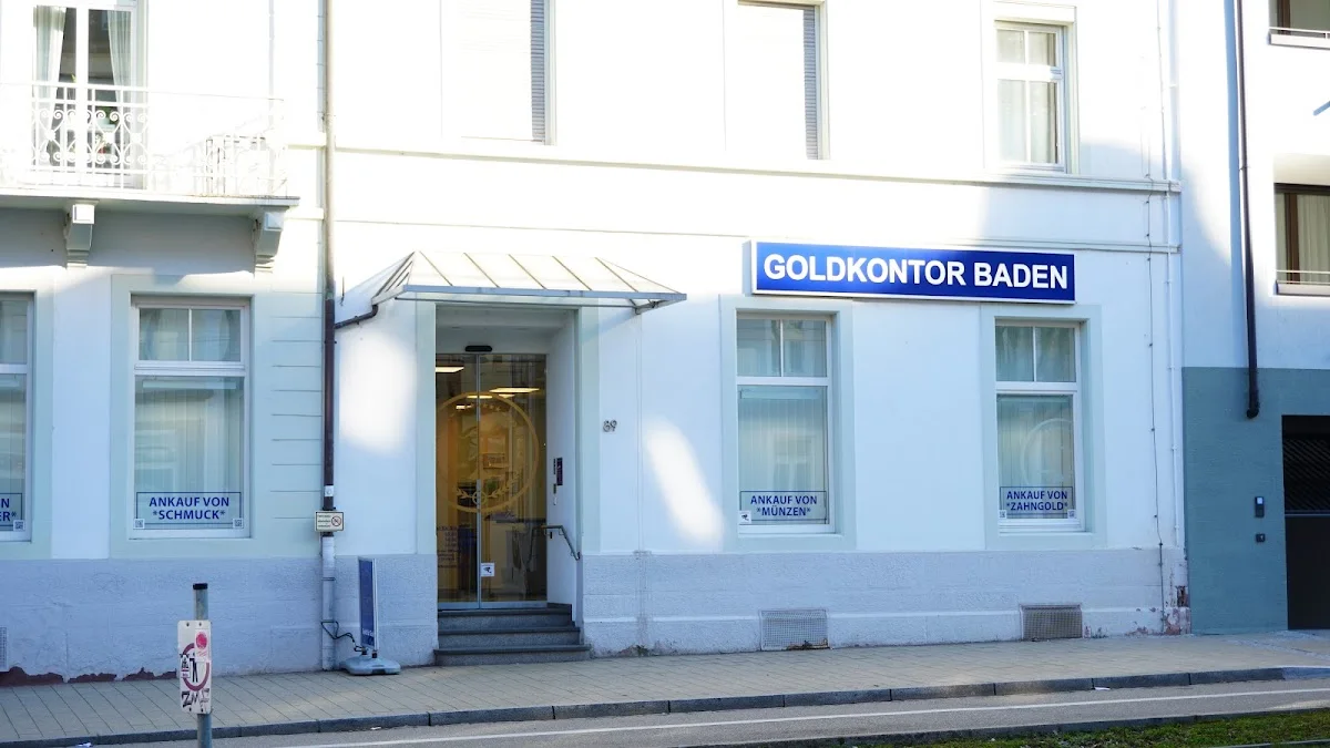 Goldkontor Baden Freiburg, Geld für Gold – Außenbereich in Freiburg im Breisgau, Baden-Württemberg