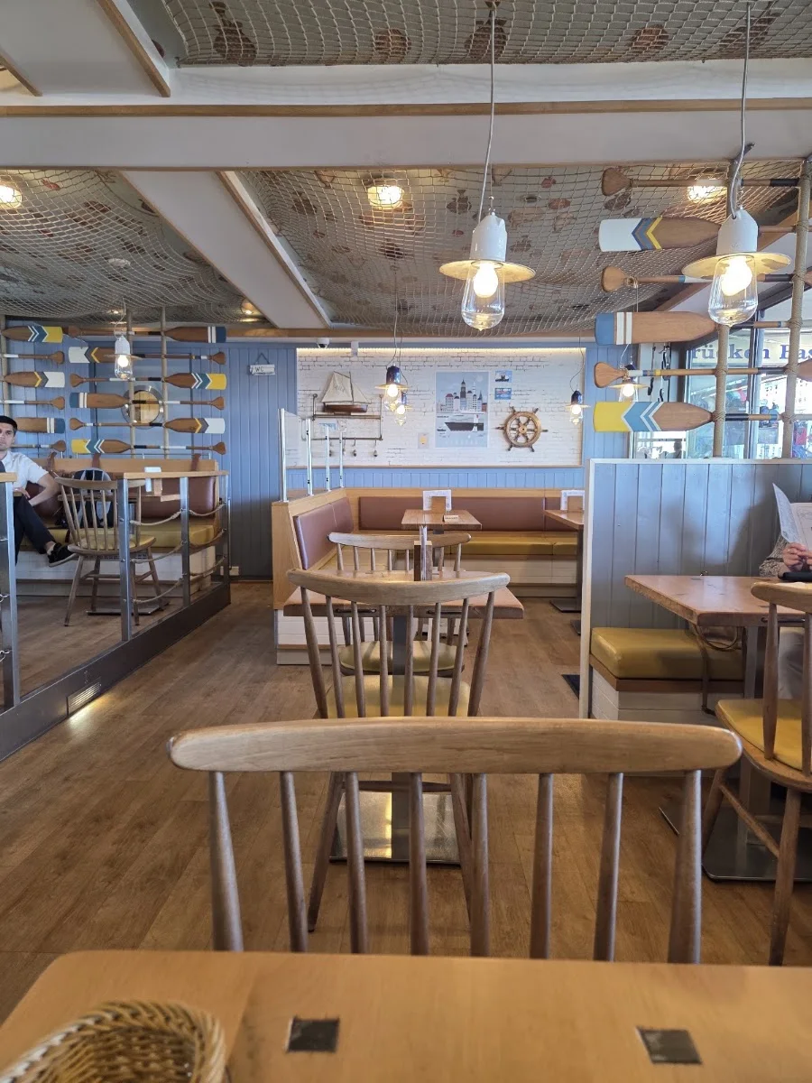 Fischpfanne – Atmosphäre in Hamburg