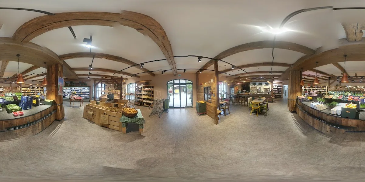 Zehmerhof Hofladen & Café Gelting – Street View & 360°-Fotos in Pliening, Bayern