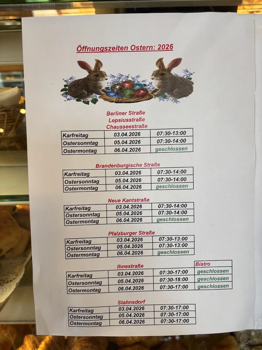 Aux Delices Normands – Speisekarte in Stahnsdorf, Brandenburg