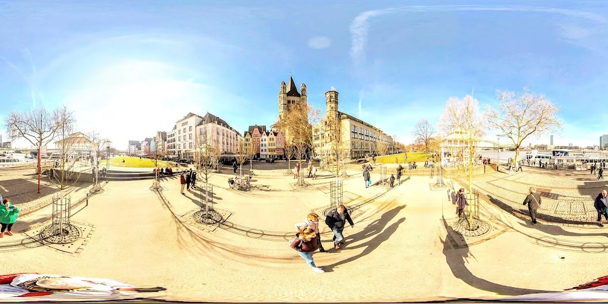 Rheingarten Köln – Street View & 360°-Fotos in Köln, Nordrhein-Westfalen