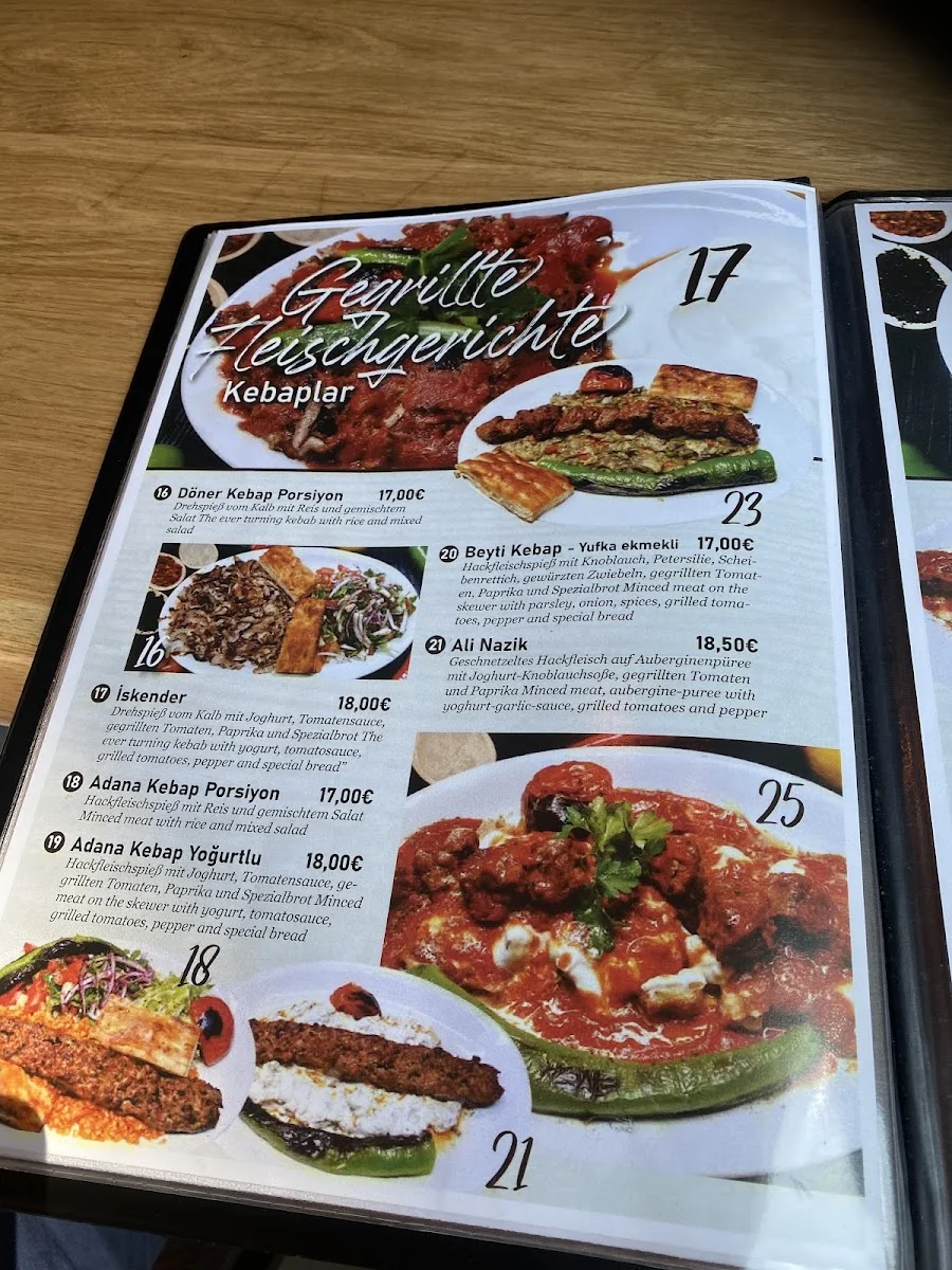 Doyum Restaurant – Speisekarte in Berlin