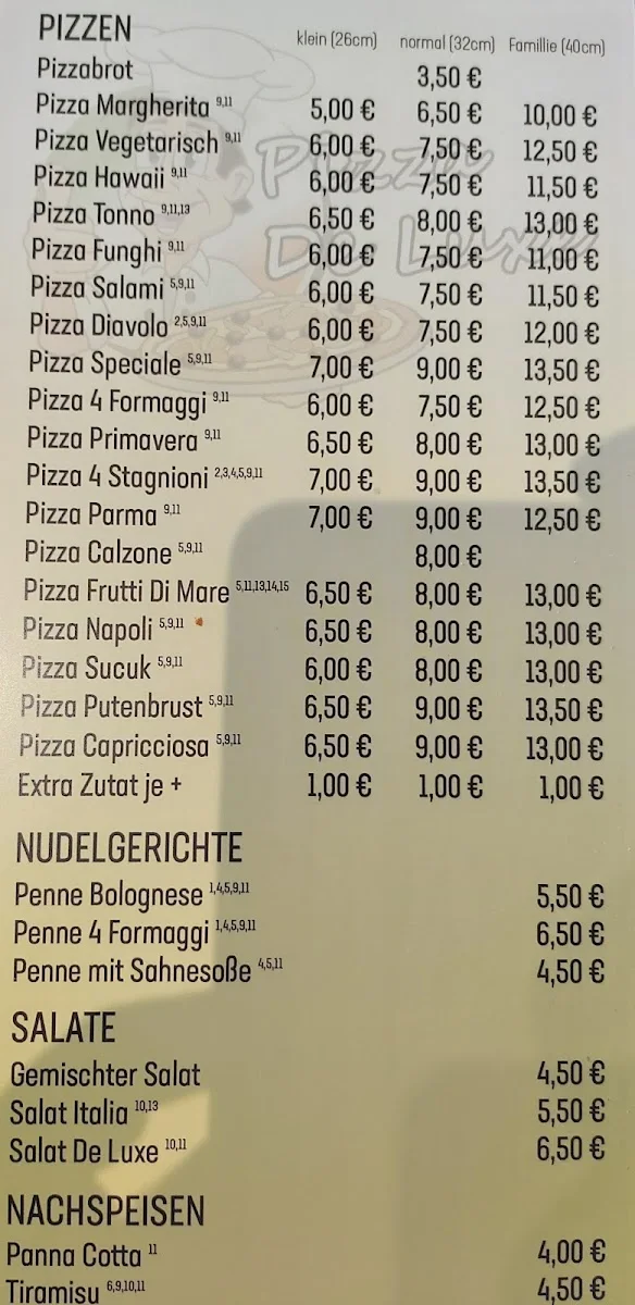 Pizza De Luxe – Vom Inhaber in Nürnberg, Bayern