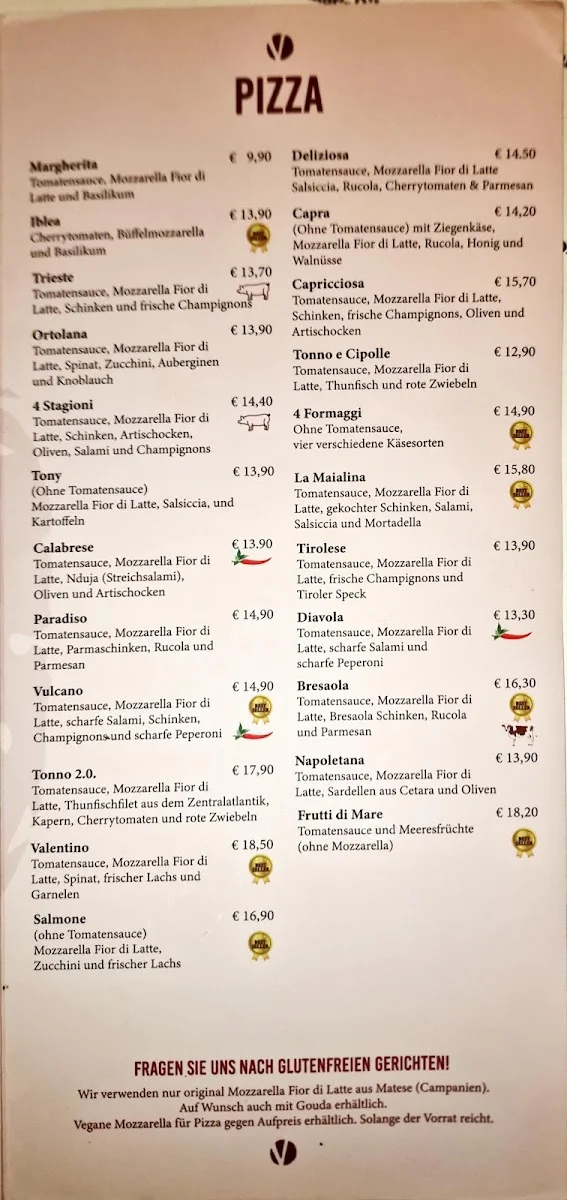 Il Valentino Köln-City – Speisekarte in Köln, Nordrhein-Westfalen