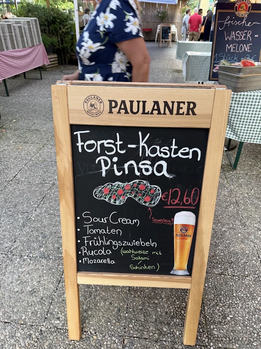 Forsthaus Kasten Biergarten – Speisekarte in Gauting, Bayern