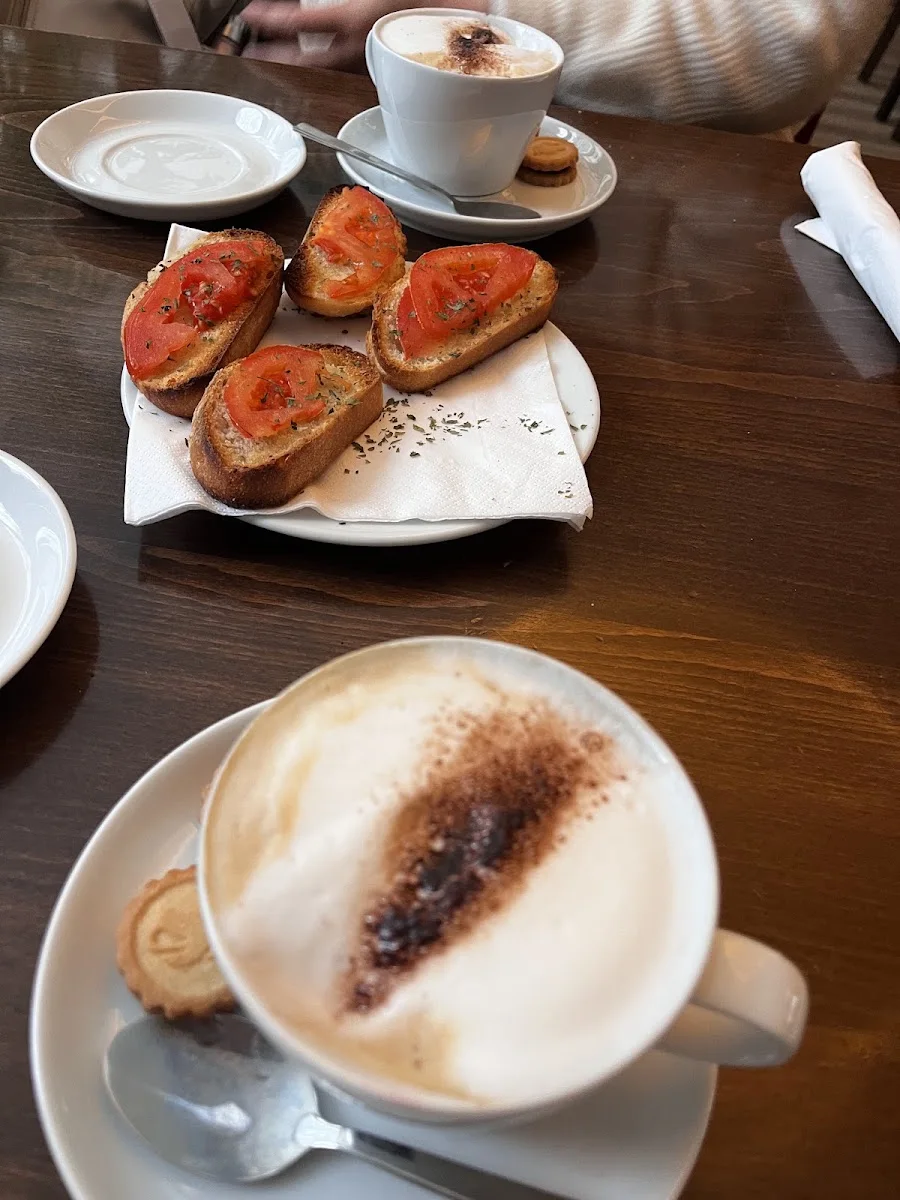 piccoli pasti – Cappuccino in Hamburg