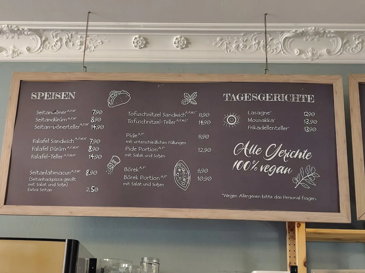 Erbil's Vegan & Mediterran – Speisekarte in München, Bayern