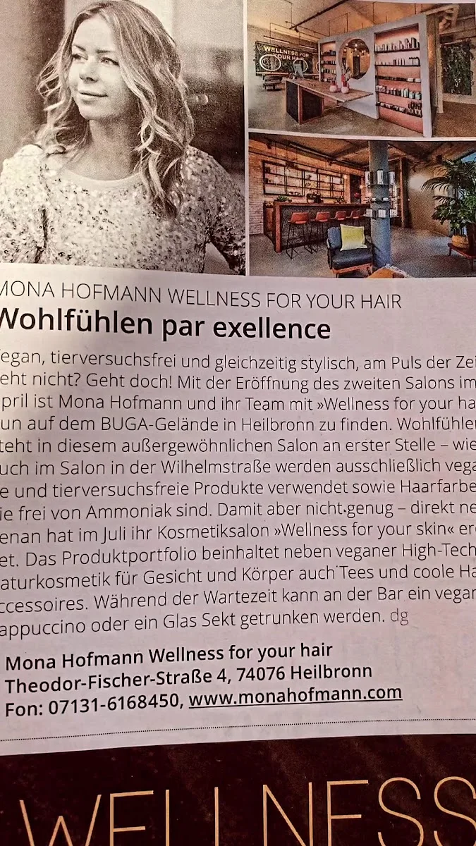 Mona Hofmann Wellness for your Hair – Friseur in Heilbronn, Baden-Württemberg