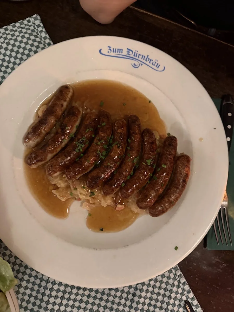 Zum Dürnbräu – Bratwurst in München, Bayern