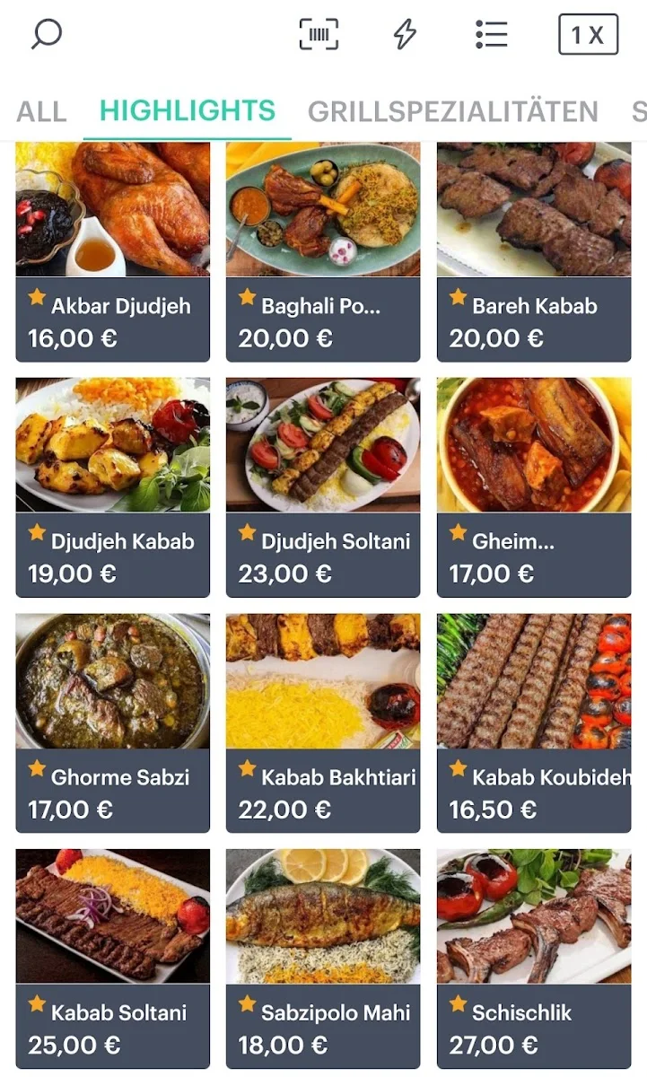Ara Restaurant – Speisekarte in Köln, Nordrhein-Westfalen