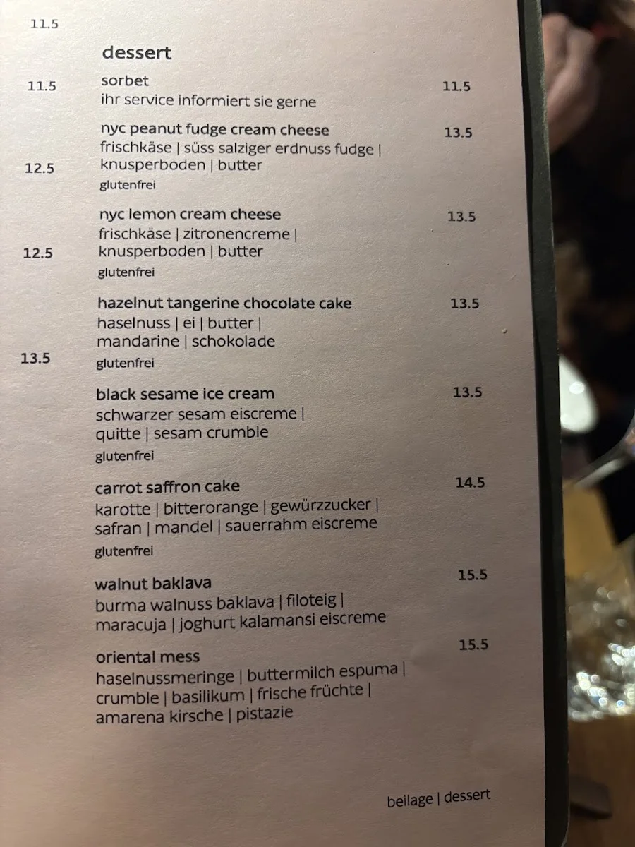 Restaurant The Spice Bazaar – Speisekarte in München, Bayern