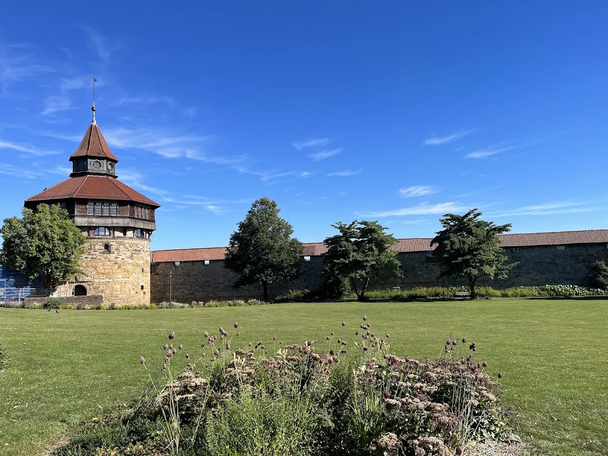 Esslinger Burg – Dicker Turm in Esslingen am Neckar, Baden-Württemberg