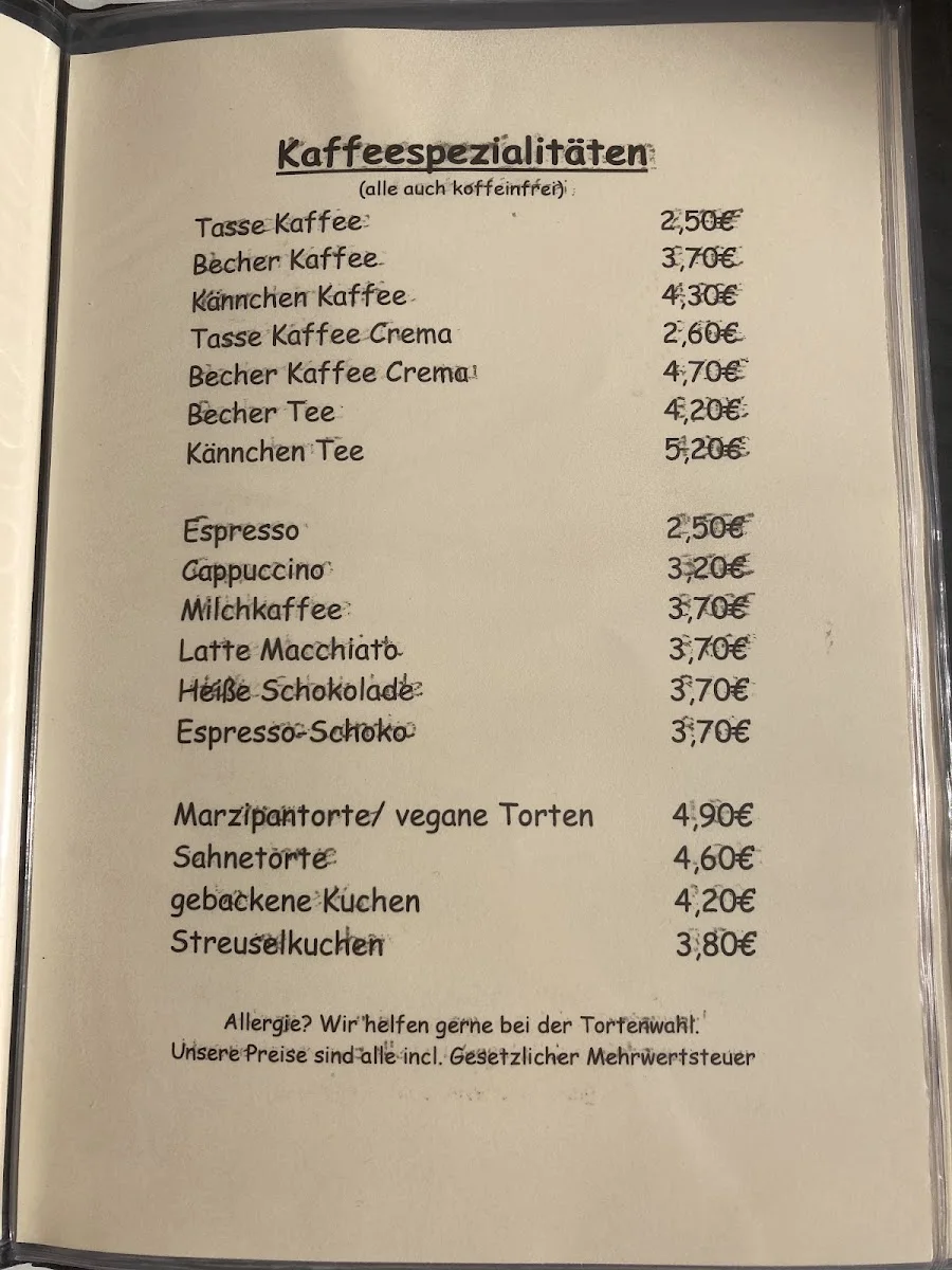 Obst-Paradies - Familie Kleinwort – Speisekarte in Wedel, Schleswig-Holstein