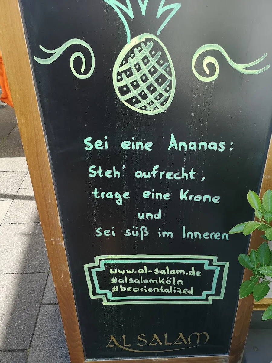 Al Salam – Speisekarte in Köln, Nordrhein-Westfalen