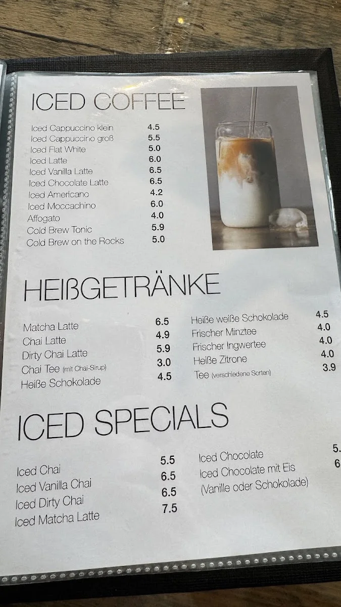 pottschwarz - das Café – Speisekarte in Mülheim an der Ruhr, Nordrhein-Westfalen
