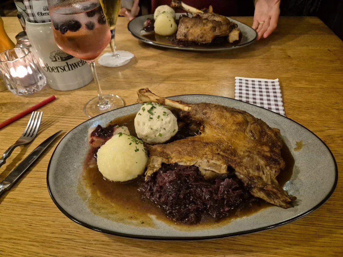 Oberschweinstiege – Entenconfit in Frankfurt am Main, Hessen