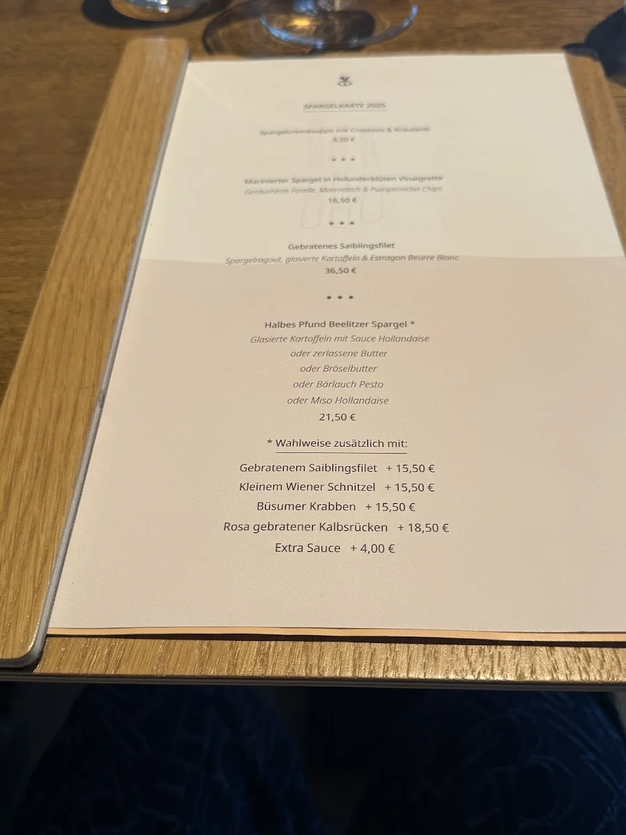 Hafenküche – Speisekarte in Berlin