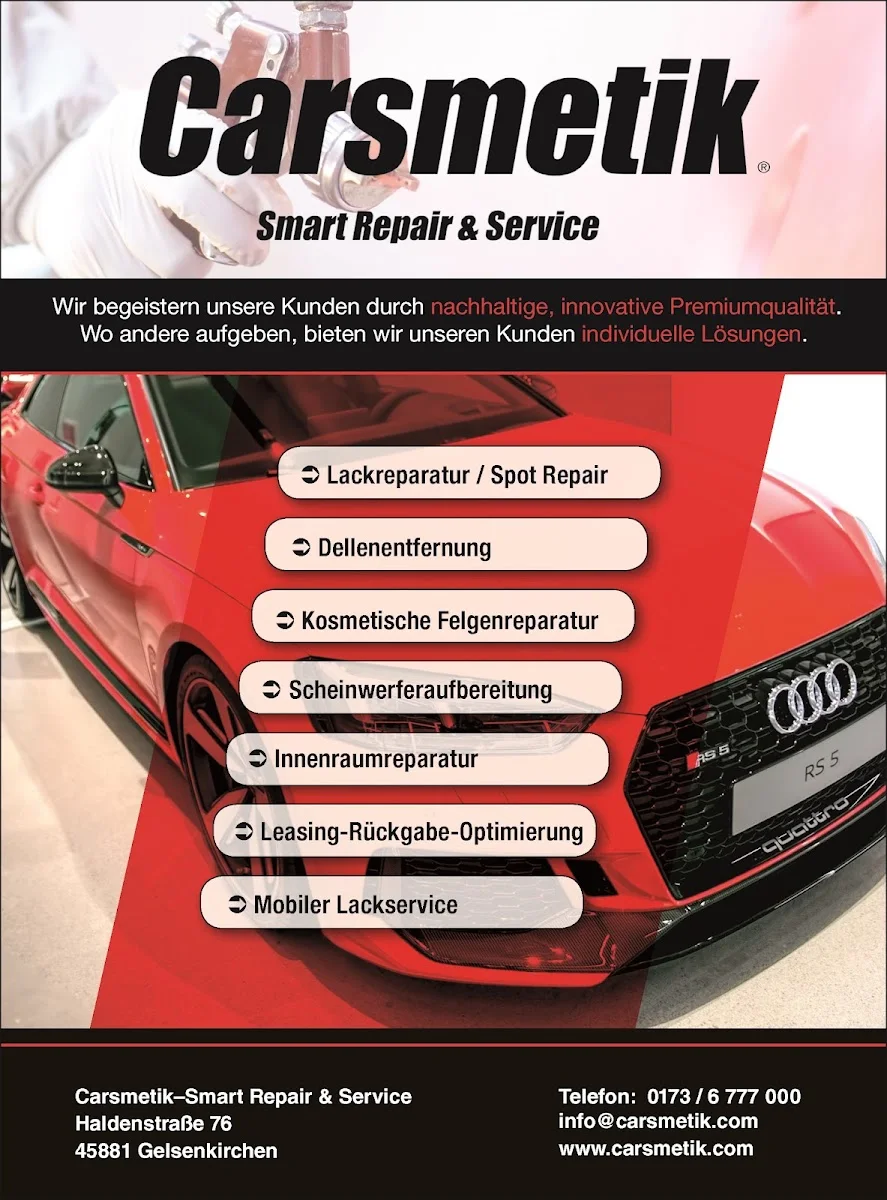Carsmetik Smart Repair & Service – Profilfoto in Gelsenkirchen, Nordrhein-Westfalen