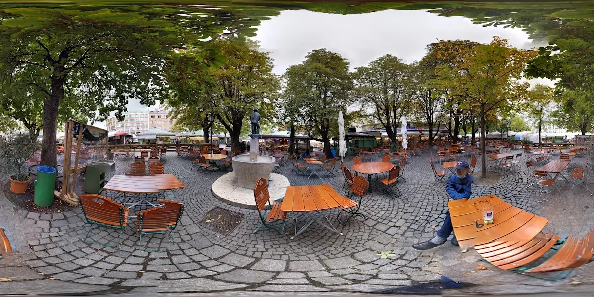 Viktualienmarkt – Street View & 360°-Fotos in München, Bayern