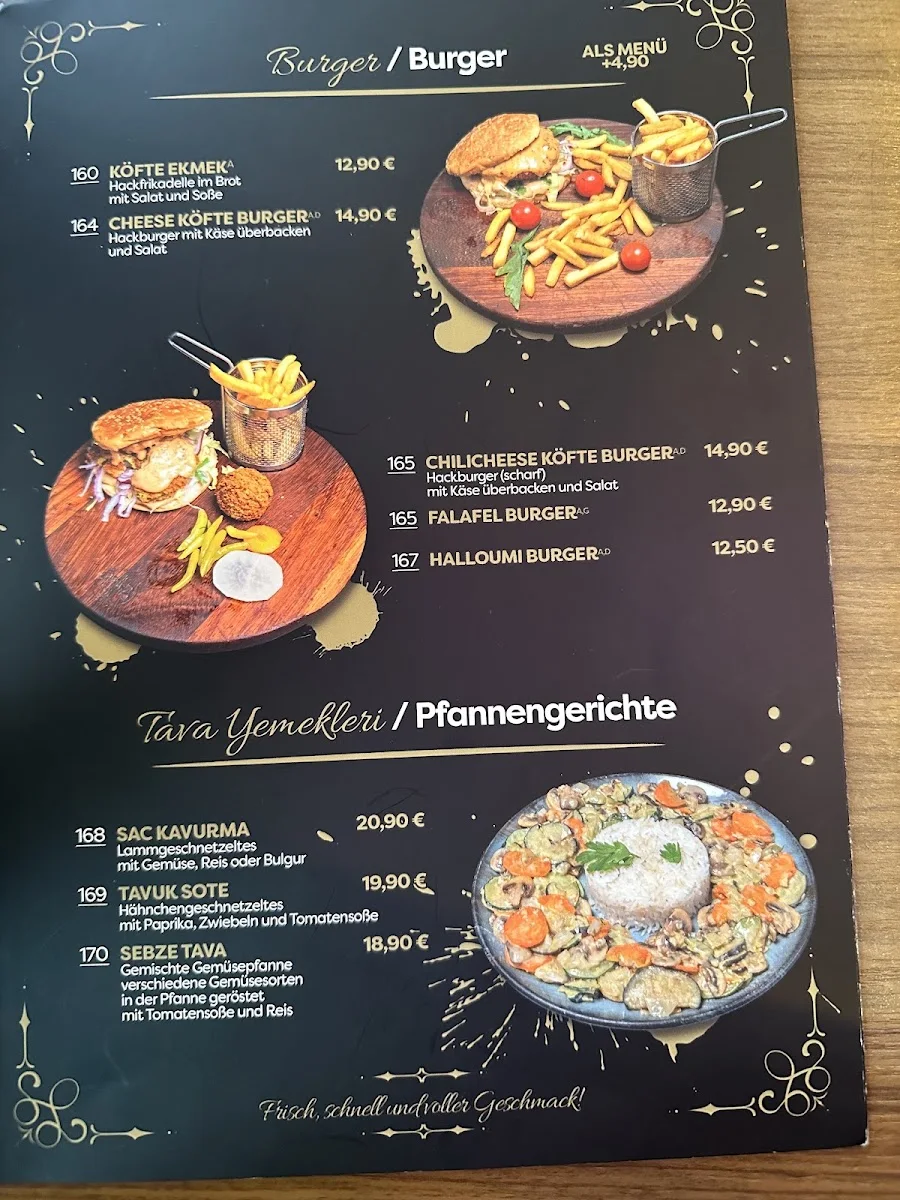 Saray Köz – Speisekarte in Hamburg