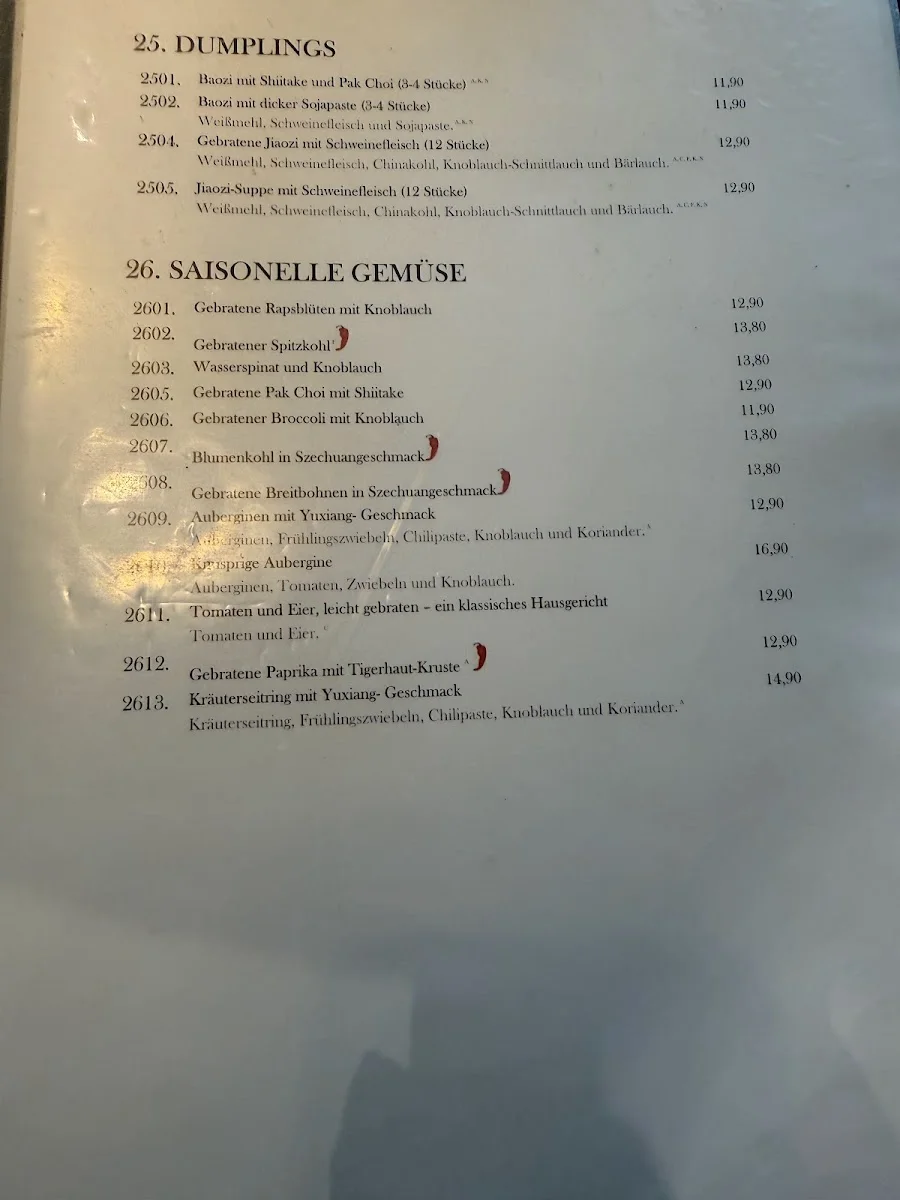 Honghong Noodles Restaurant – Speisekarte in München, Bayern