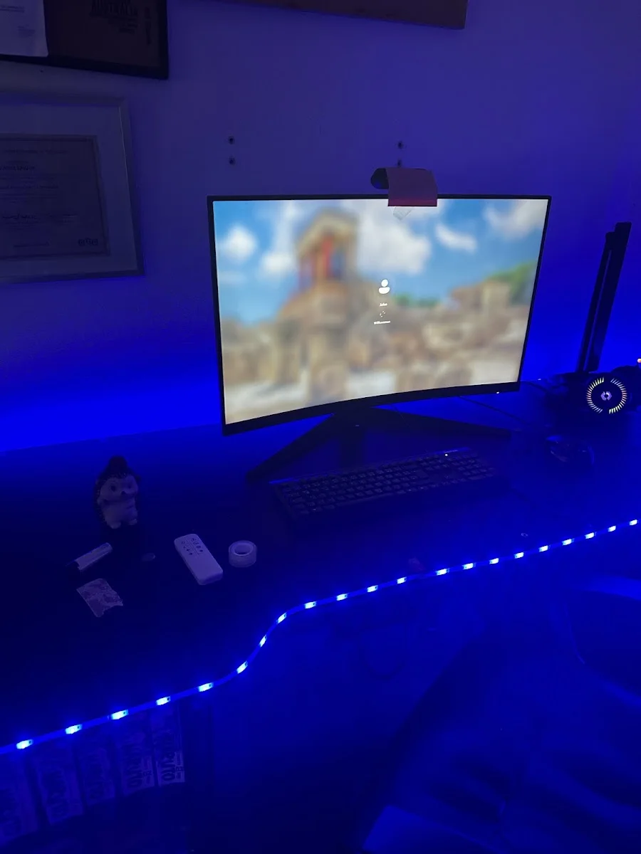 Nur-Computer – Besucherfoto: Kevin in Bielefeld, Nordrhein-Westfalen