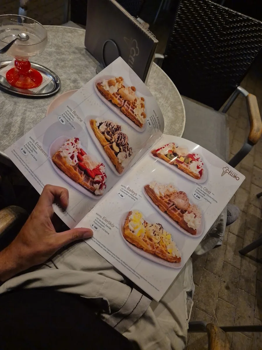 Eiscafé Cellino – Speisekarte in Dormagen, Nordrhein-Westfalen