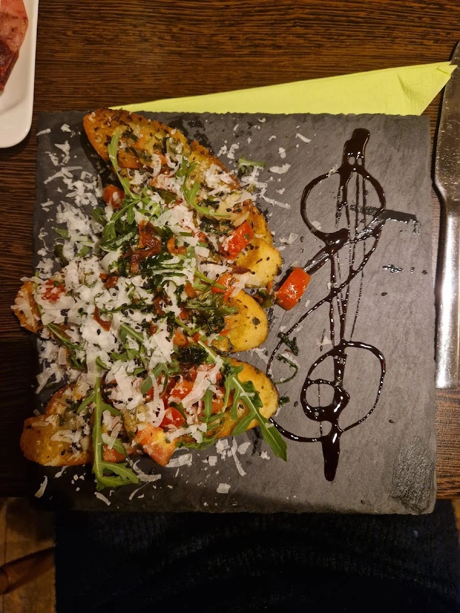 Bruschetta im Harzer Wirtskeller