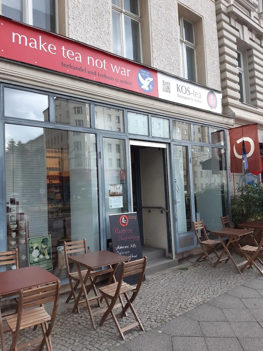 "make tea not war" - Teehandel, Teehaus, Tea shop, tea house, お茶屋 – Profilfoto in Berlin
