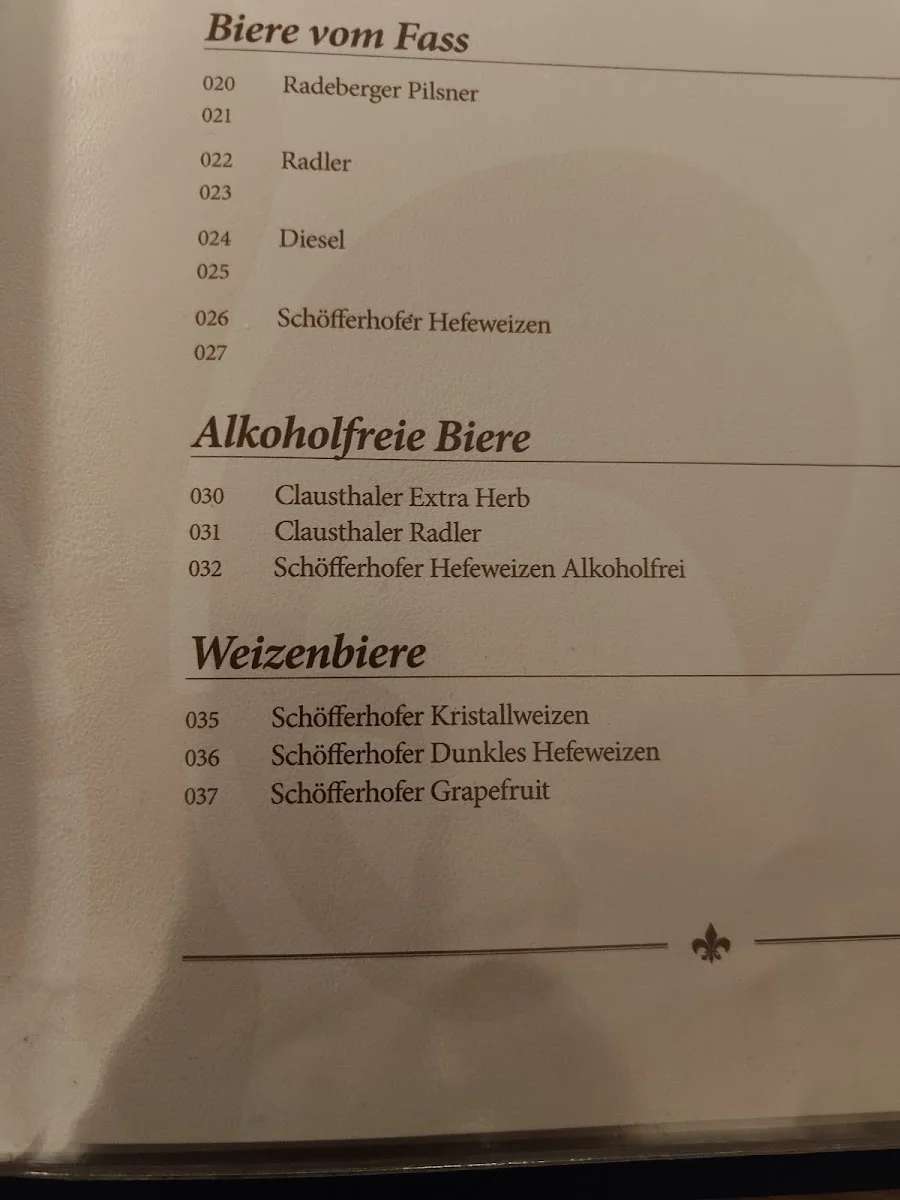 Restaurant Toscana – Speisekarte in Griesheim, Hessen