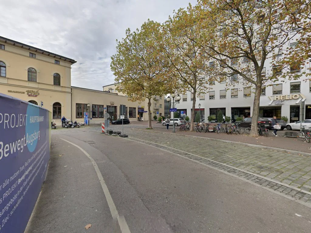 Regus - Augsburg, Augsburg Hauptbahnhof – Street View & 360°-Fotos in Augsburg, Bayern