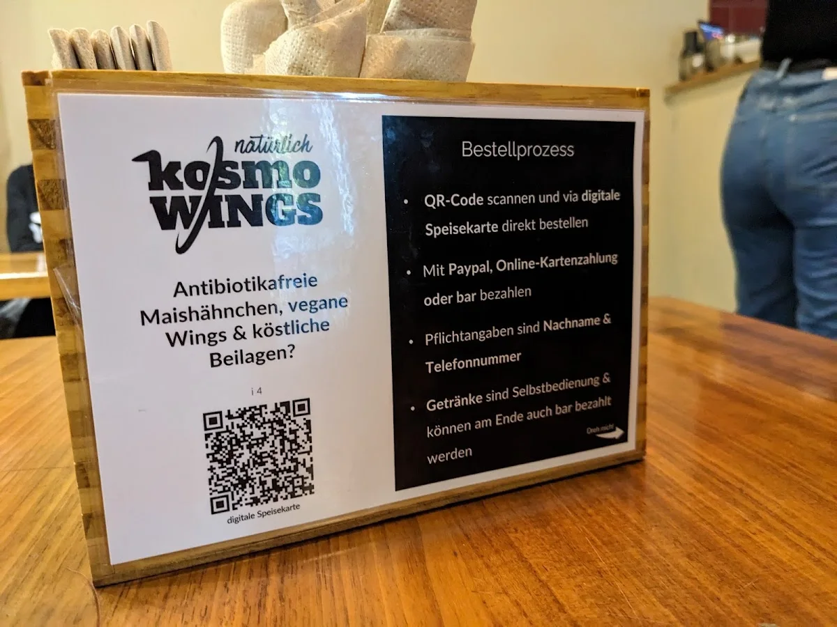 kosmo Wings – Speisekarte in Köln, Nordrhein-Westfalen