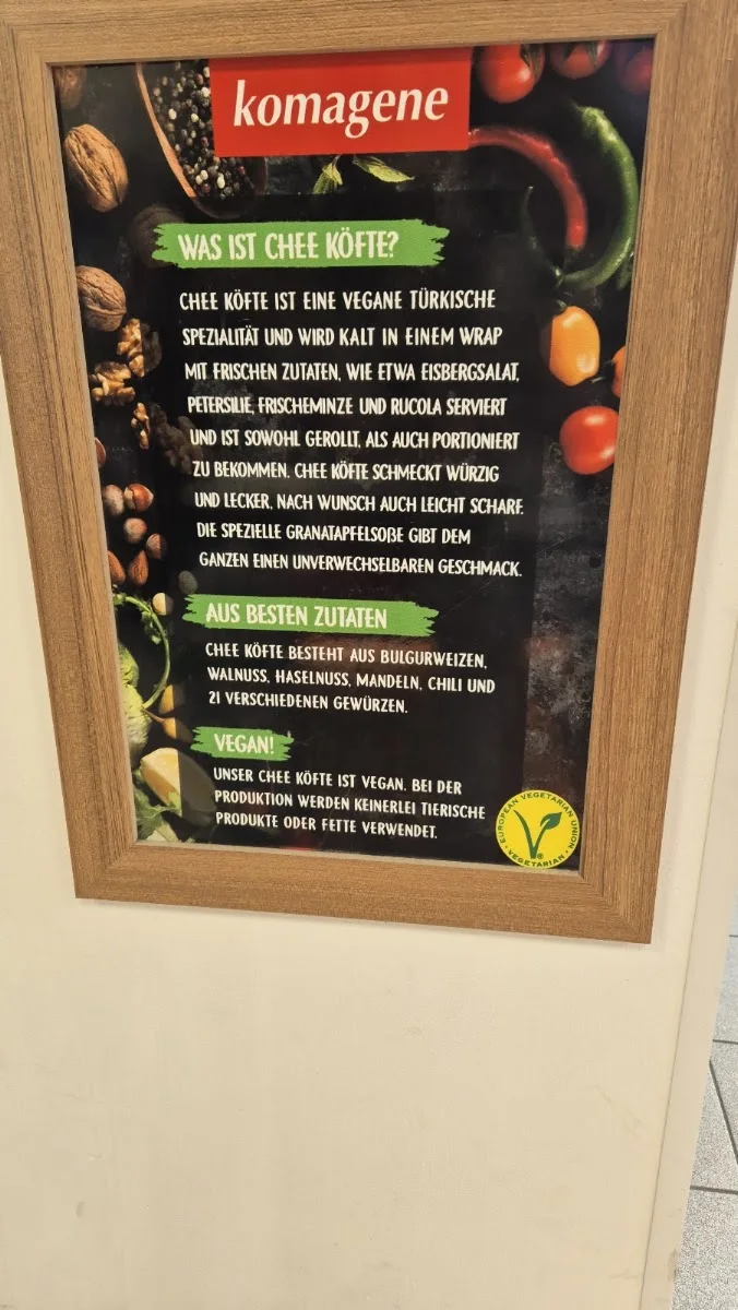 Komagene Rüsselsheim – Speisekarte in Rüsselsheim, Hessen