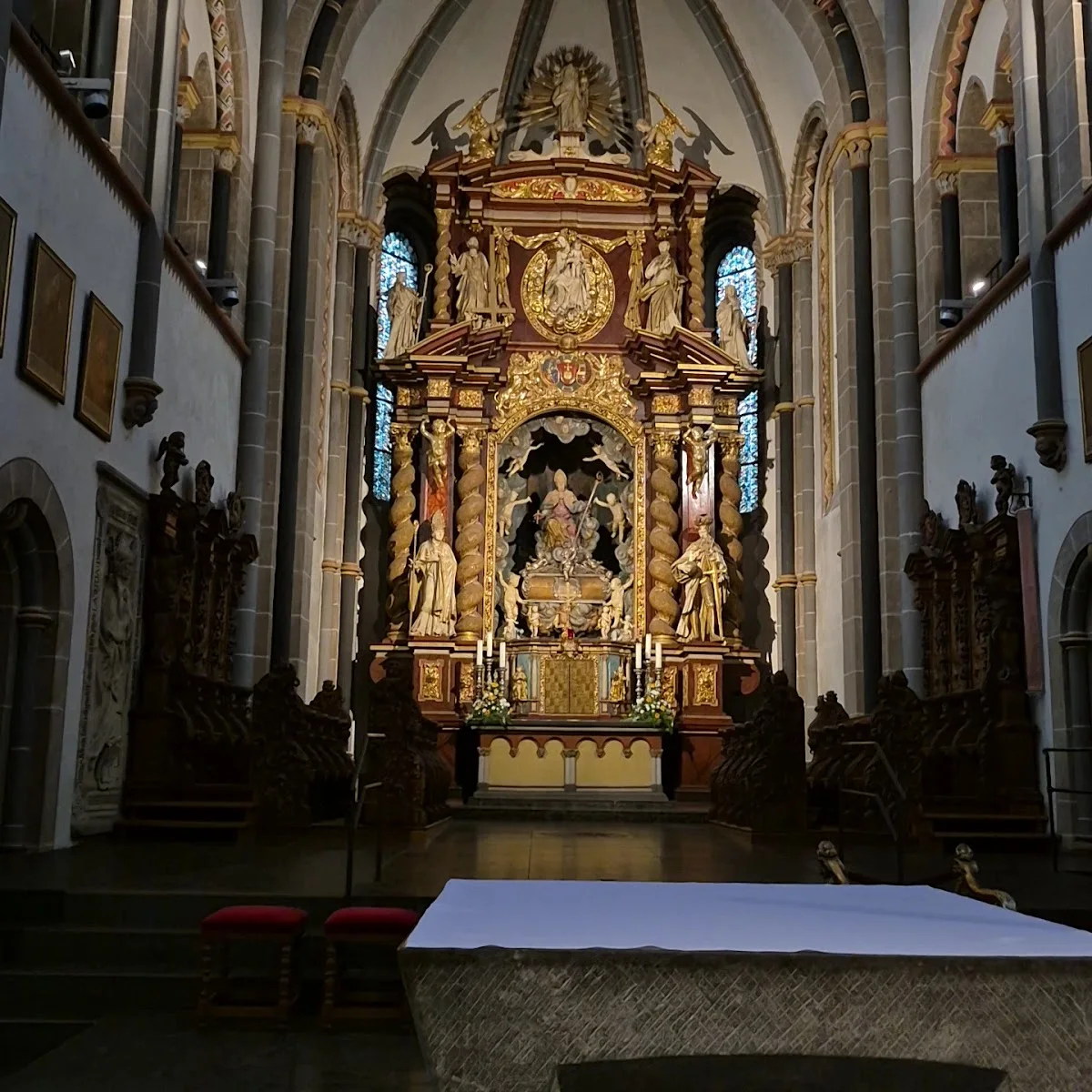 Basilika St. Ludgerus – Besucherfoto: Jamel Abdalla in Essen, Nordrhein-Westfalen
