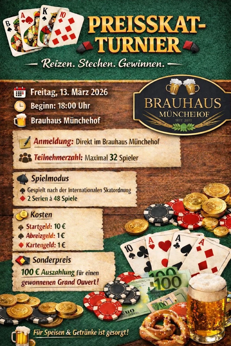 Selbst gebrautes Bier im Harzer Brauhaus