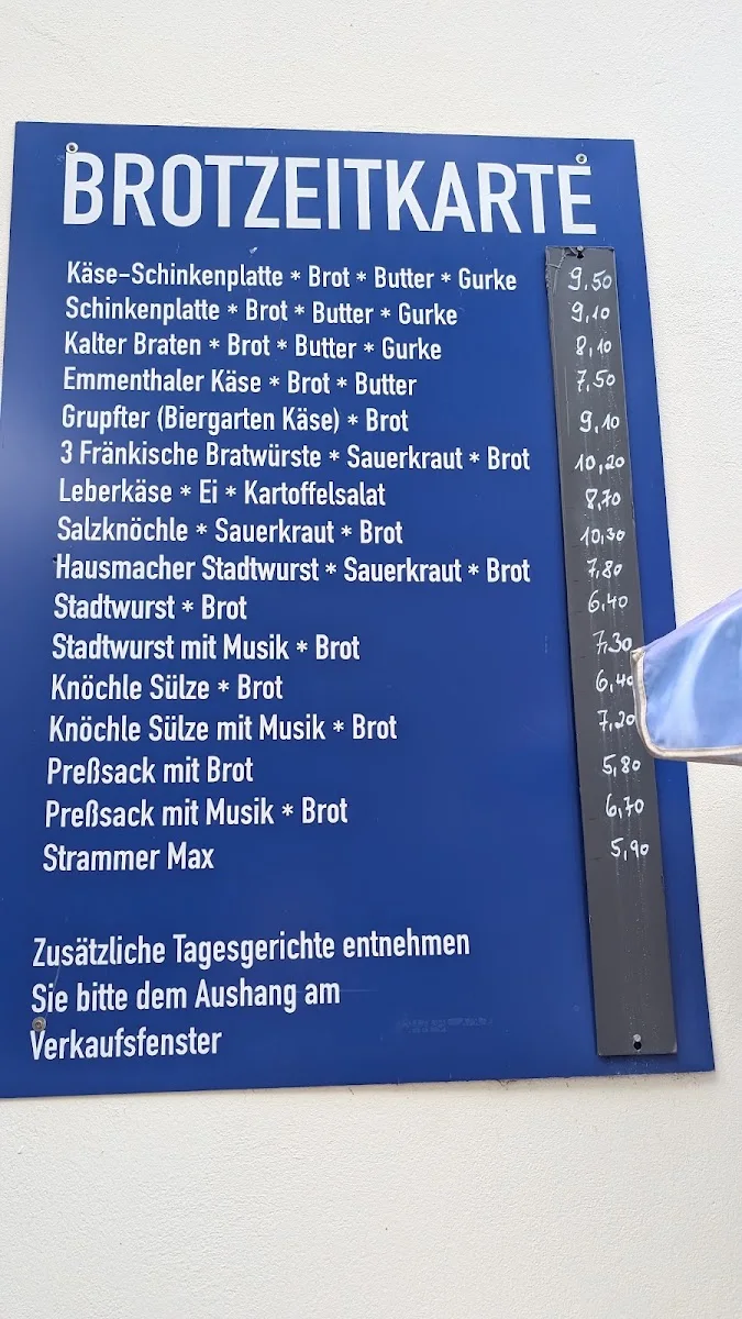Waldschänke Brückkanal – Speisekarte in Feucht, Bayern
