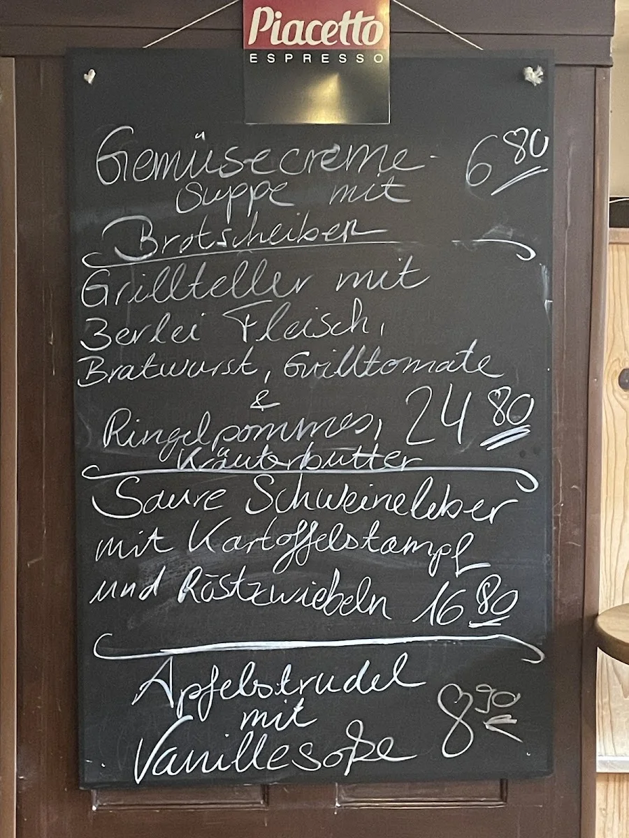 Augustiner Bürgerheim – Speisekarte in München, Bayern