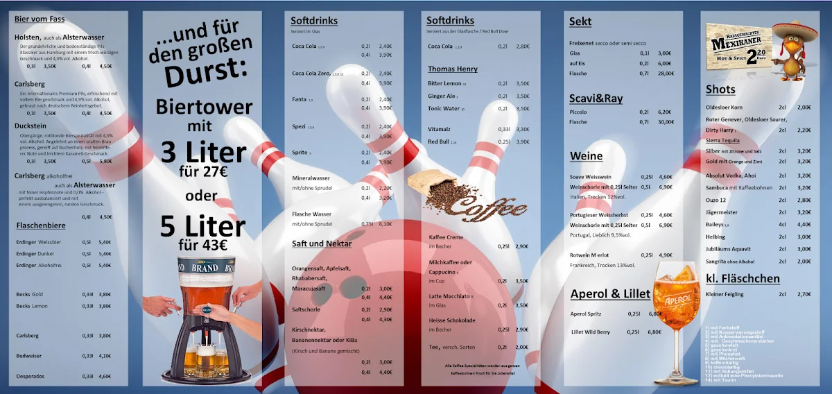 Bowlingcenter Norderstedt – Restaurant in Norderstedt, Schleswig-Holstein