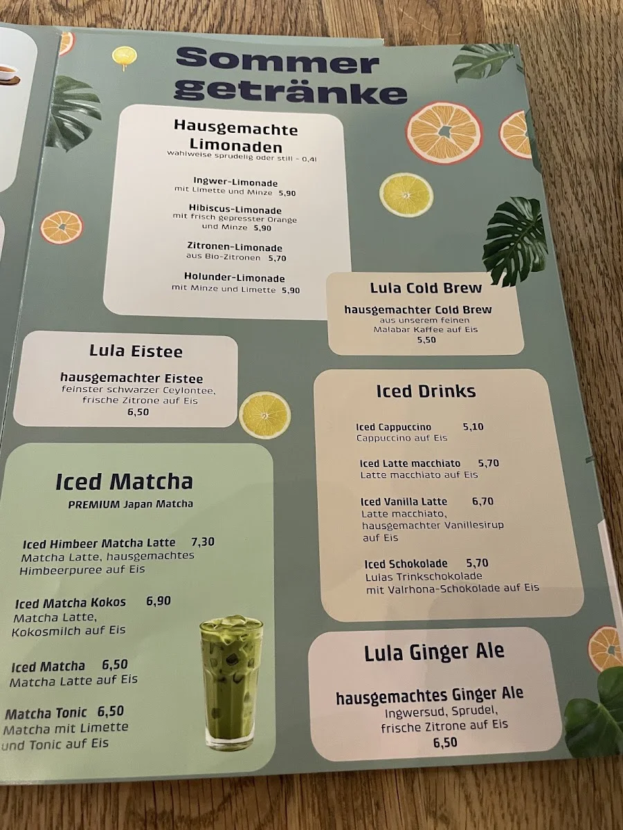 LuLa Deli & Grill – Speisekarte in Berlin