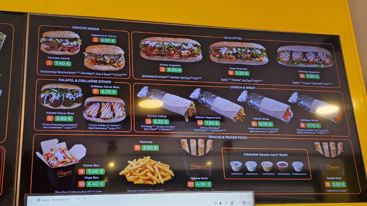 Rüyam Gemüse Kebab 2 – Speisekarte in Berlin