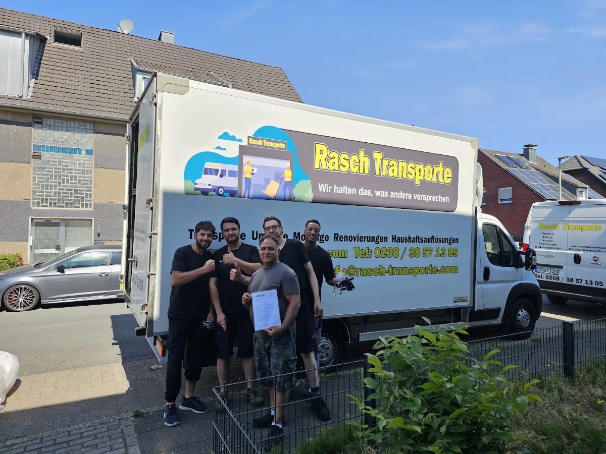 Rasch Transporte – Umzugs- und Lagerservice in Oberhausen, Nordrhein-Westfalen