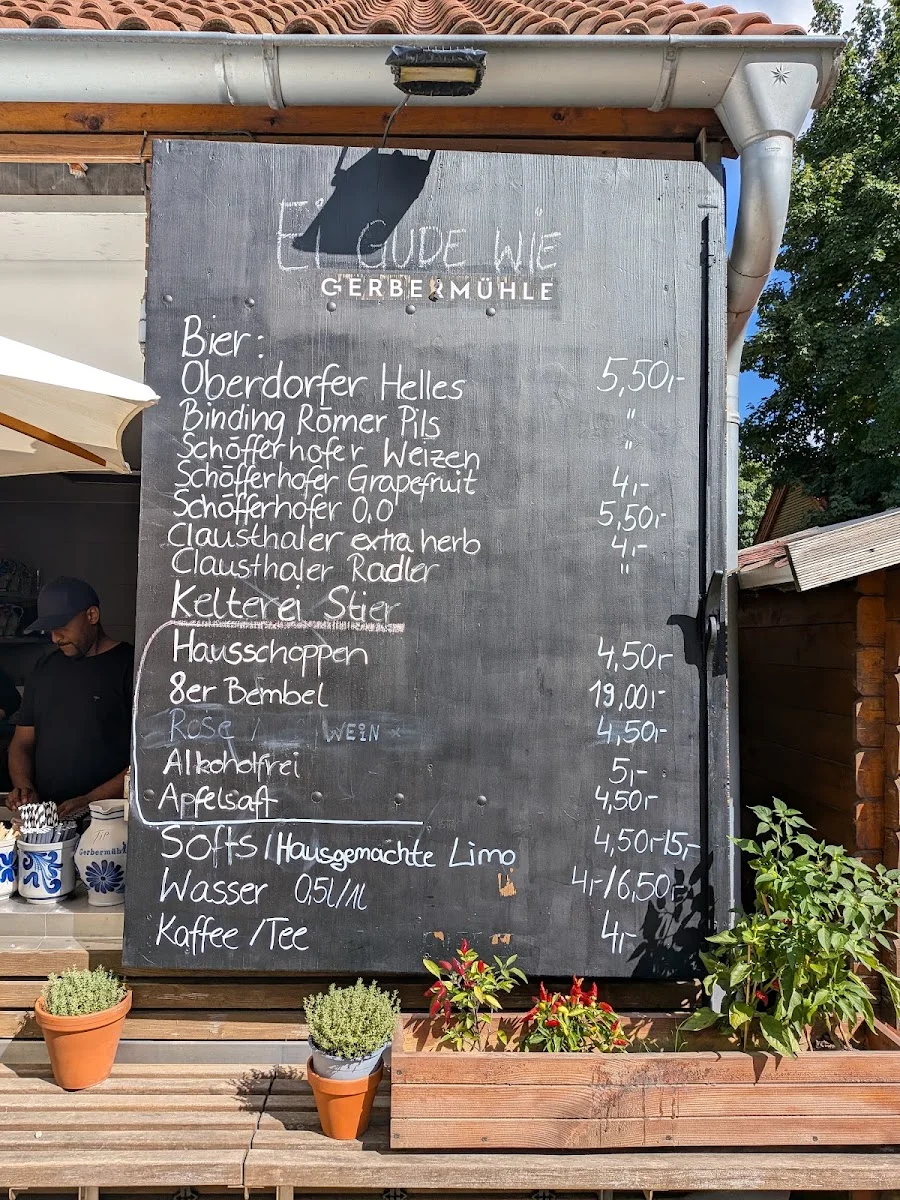 Gerbermühle – Speisekarte in Frankfurt am Main, Hessen