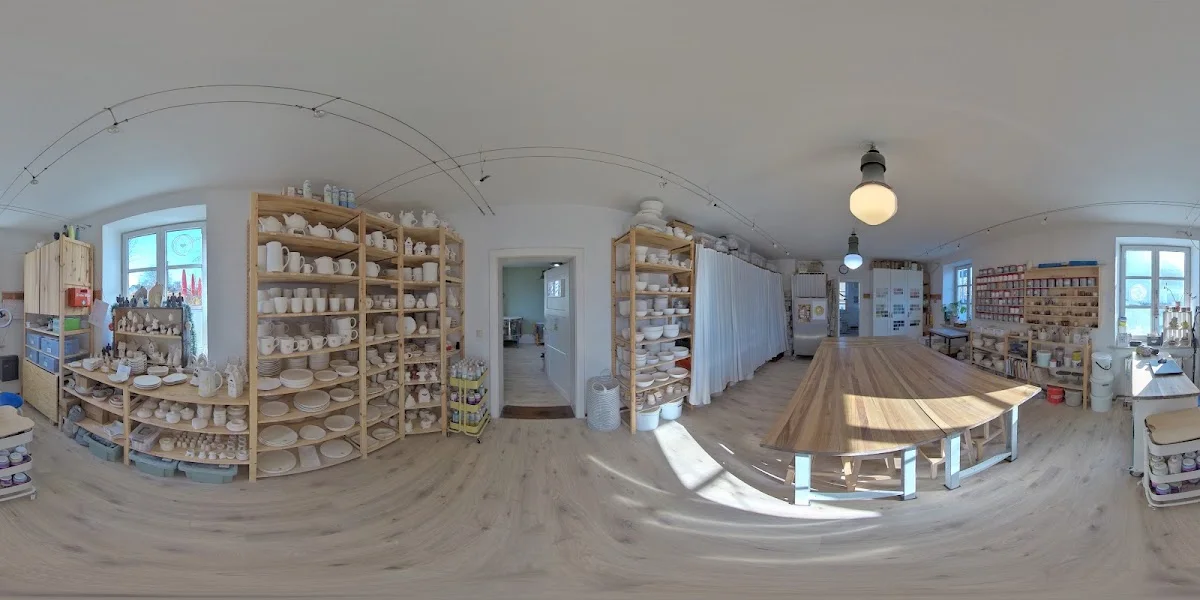 Töpferwelt Handkraft GmbH – Street View & 360°-Fotos in Hetzenhausen, Bayern