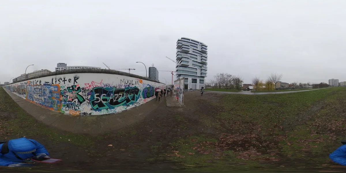 East Side Gallery – Street View & 360°-Fotos in Berlin