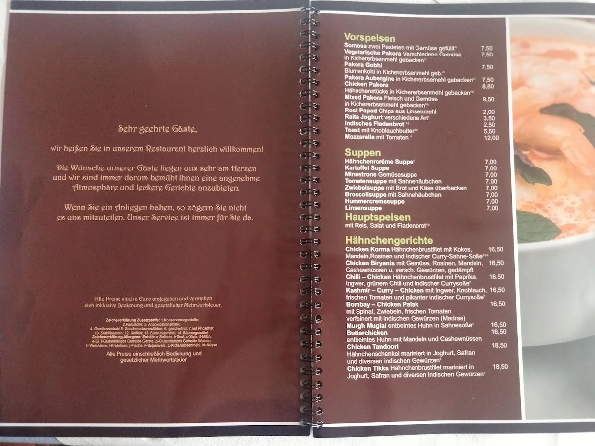 Restaurant Punjab Saarbrücken – Speisekarte in Saarbrücken, Saarland