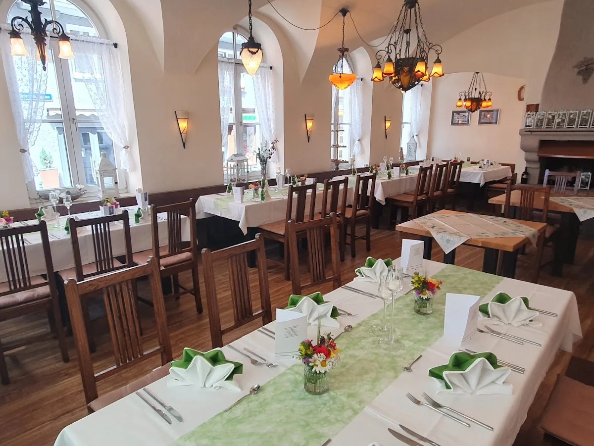 Zur blauen Traube – Atmosphäre in Memmingen, Bayern