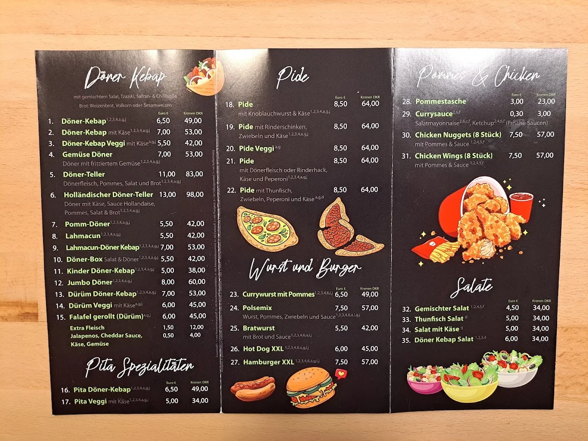 Truva by Kebap Heroes – Speisekarte in Harrislee, Schleswig-Holstein