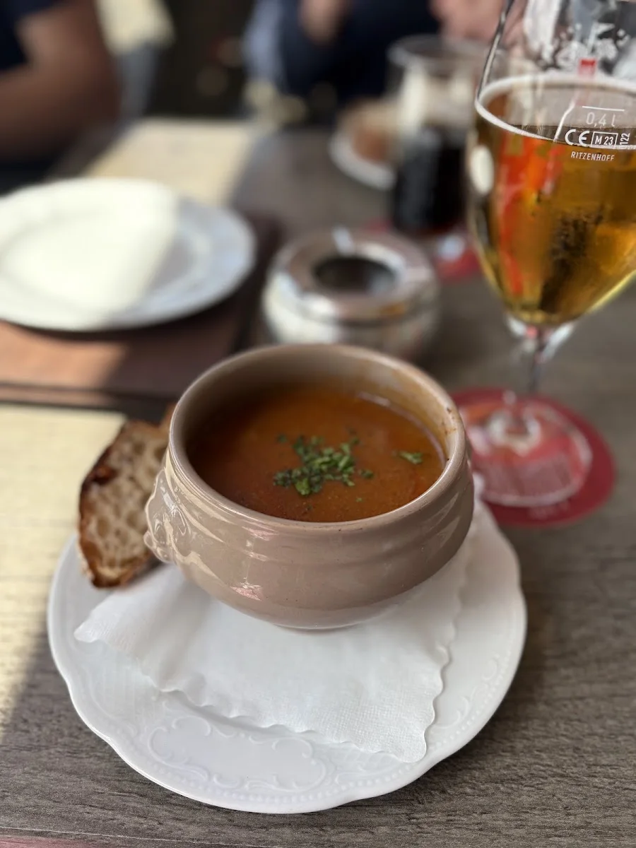 Captain's Dinner – Tomatensuppe in Hamburg